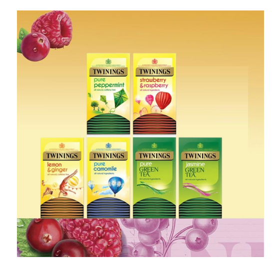 Twinings Enveloped Variety Pack 6 x 20's