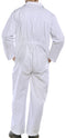 White Pre-Shrunk Boiler Suit  {All Sizes} - GARDEN & PET SUPPLIES