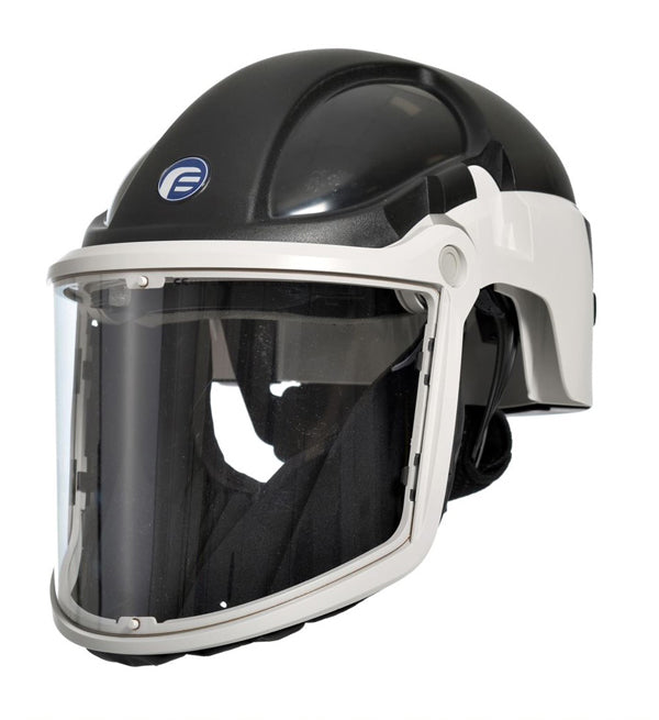 Pureflo Papr With Face Shield And Hard Hat Black