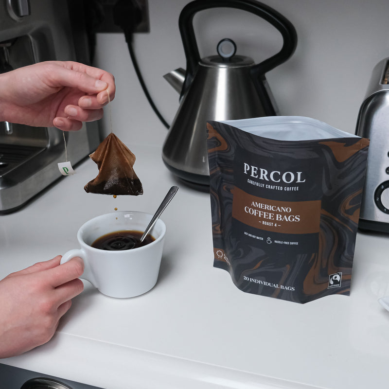 Percol Americano Coffee Bags Pack 10s