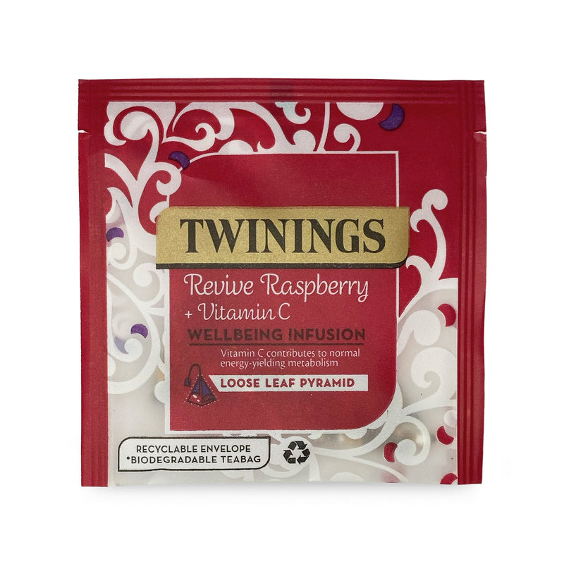 Twinings Raspberry Revive Pyramids 15's - GARDEN & PET SUPPLIES