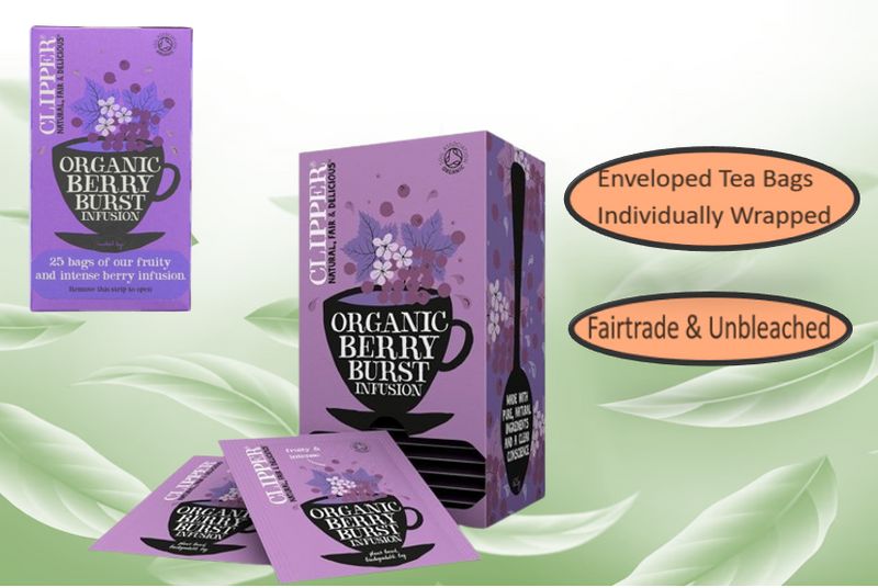 Clipper Organic Infusion Berry Burst 25 Envelopes