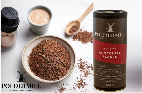 Poldermill Chocolate Flake Shaker Drums 125g