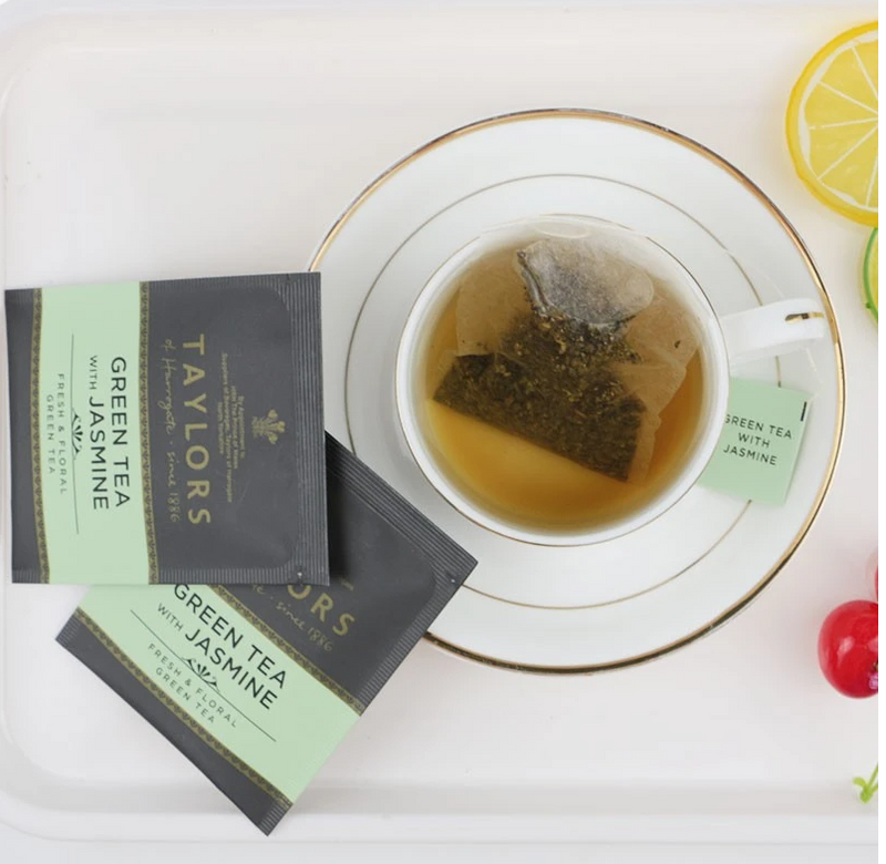 Taylors of Harrogate Green Tea with Jasmin Enveloped Tea Pack 100’s - GARDEN & PET SUPPLIES