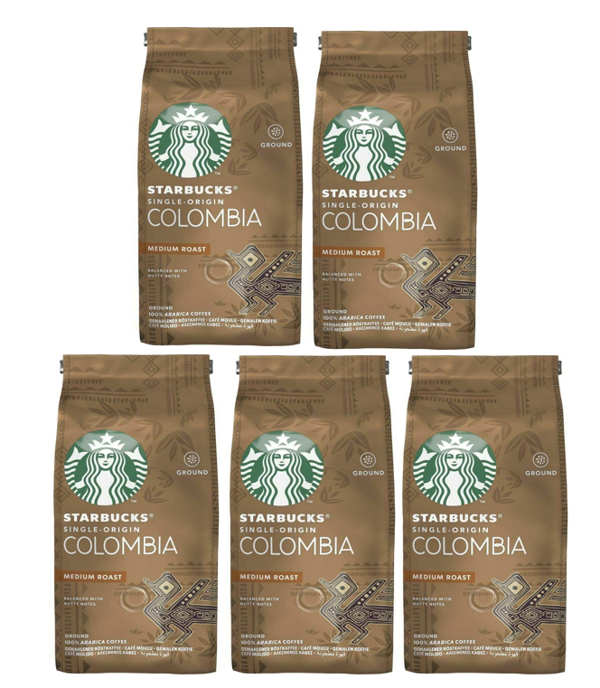 Starbucks Single-Origin Colombia Medium Roast Ground Coffee, 200g - GARDEN & PET SUPPLIES