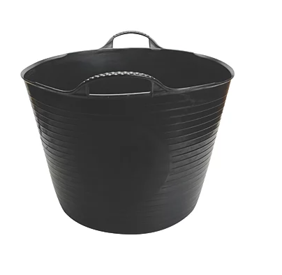 Gorilla Black Recycled Tub Large 42 Litre