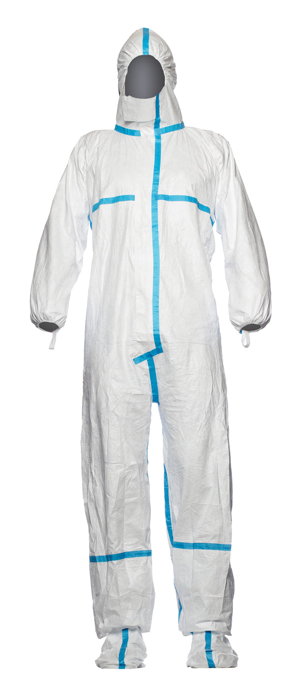 Tyvek® 600 Plus Disposable Coverall With Socks - {ALL COLOURS / SIZES}