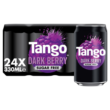 Tango Sugar Free Dark Berry 24x330ml - GARDEN & PET SUPPLIES