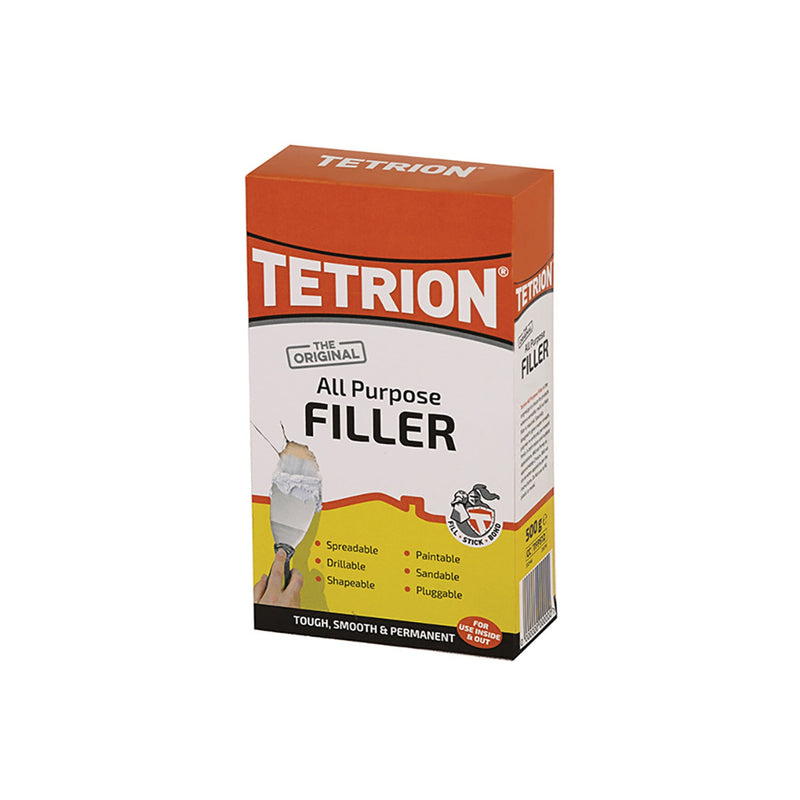 Tetrion All Purpose Filler 1.5kg Inside & Outside Use Tough Water Resistant