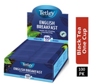 Tetley English Breakfast String & Tag Tea Bags 100s - GARDEN & PET SUPPLIES