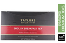 Taylors of Harrogate English Breakfast Enveloped Tea Pack 100’s - GARDEN & PET SUPPLIES