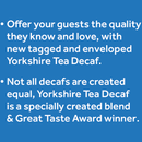 Yorkshire Tea Decaf Envelopes 200's - GARDEN & PET SUPPLIES