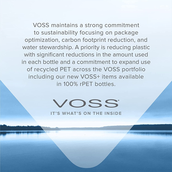 Voss Sparkling Water 24x375ml - GARDEN & PET SUPPLIES