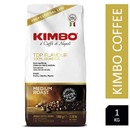 Kimbo Top Flavour 100% Arabica 1kg Italian Coffee Beans - GARDEN & PET SUPPLIES