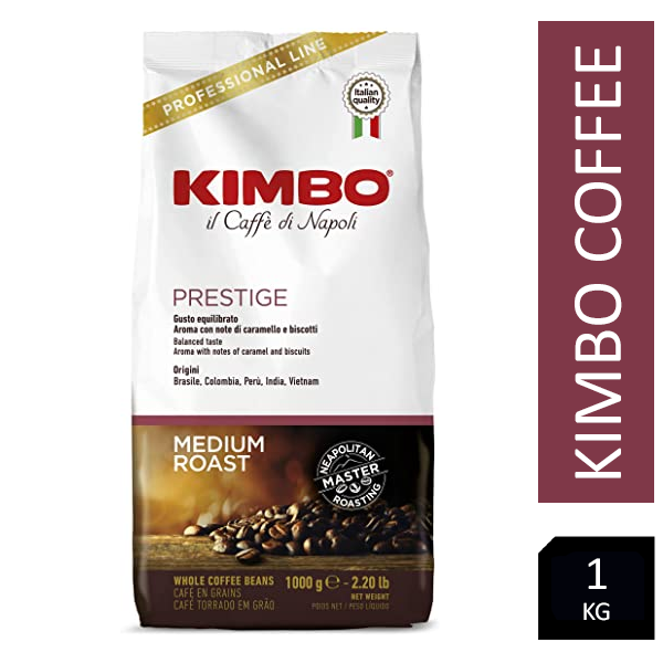 Premium "Italian" Coffee Selection from Lavazza & Kimbo Variety Pack 6 x 1kg - GARDEN & PET SUPPLIES