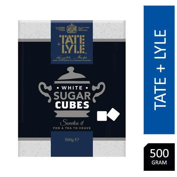 Tate & Lyle Fairtrade White Sugar Cubes 500g