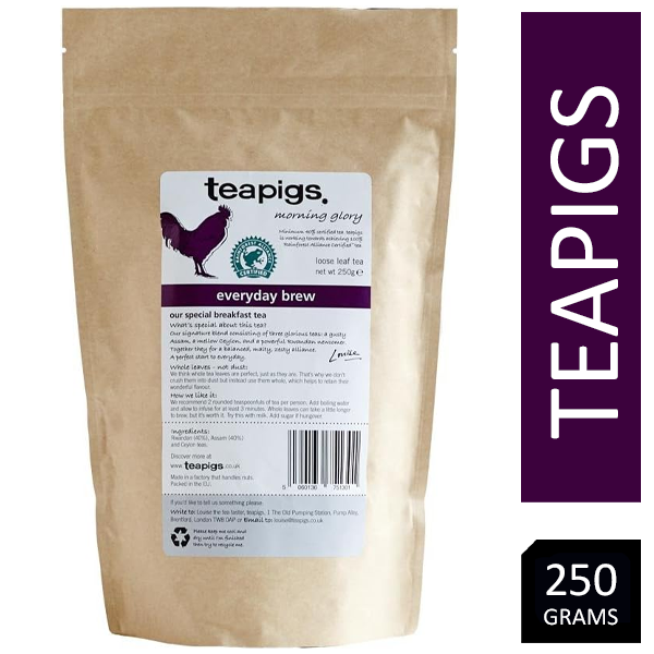 Teapigs Everyday Brew Black Loose Tea Made With Whole Leaves (1 x 250g Loose Tea)