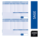 Sage (SLPAYADD) Compatible A4 Address Pay Advice Slips 1000's/500 Pages