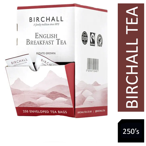 Birchall English Breakfast Tea Envelopes 250's - GARDEN & PET SUPPLIES