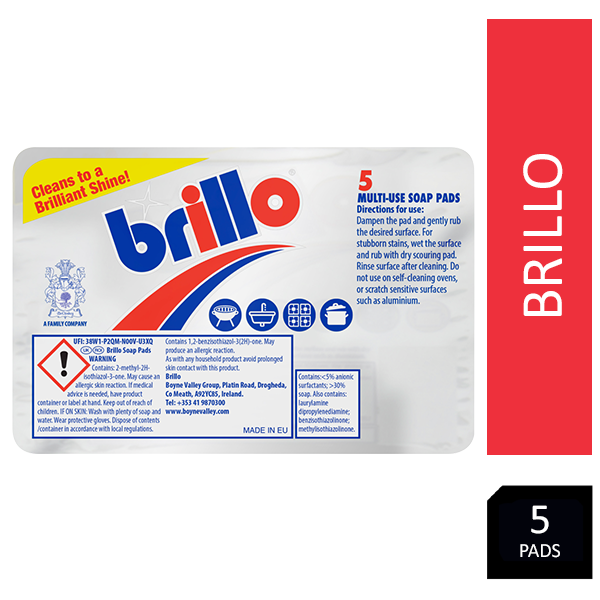 Brillo Soap Pads Pack 5's