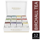 Birchall 12 Compartment White Display Box With 120 Tea - GARDEN & PET SUPPLIES