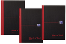 Black n' Red Casebound Smart Ruled Hardback Notebook A4 100080428 {3 Pack} - GARDEN & PET SUPPLIES