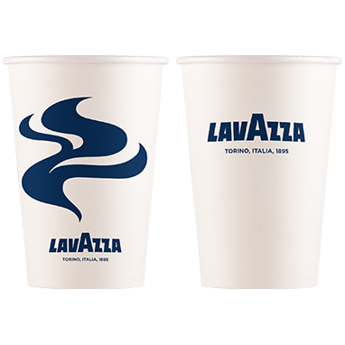 8oz Lavazza Single Walled Paper Cups - GARDEN & PET SUPPLIES