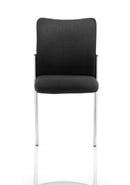 Academy Visitor Chair Black Fabric Back Without Arms BR000004 - GARDEN & PET SUPPLIES