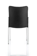 Academy Visitor Chair Black Fabric Back Without Arms BR000004 - GARDEN & PET SUPPLIES