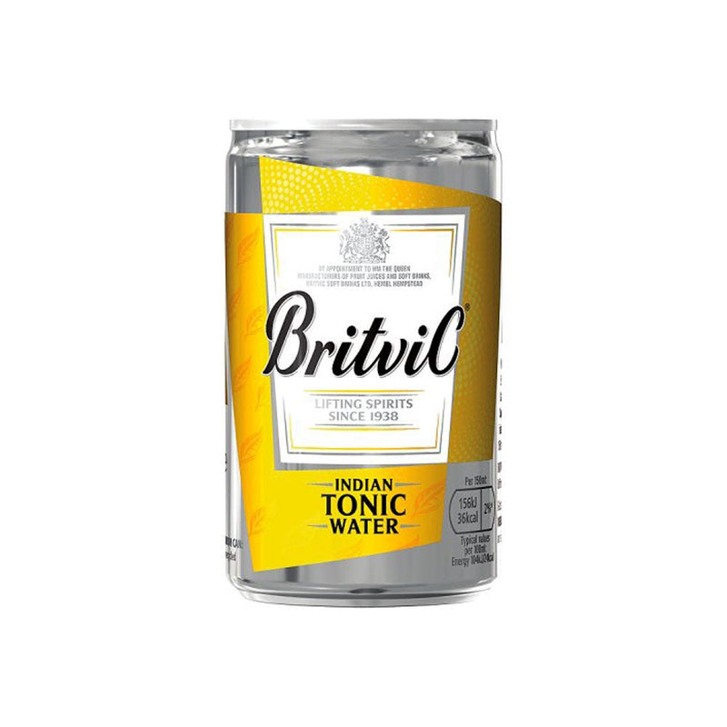 Britvic Indian Tonic Water Cans 24x150ml - GARDEN & PET SUPPLIES