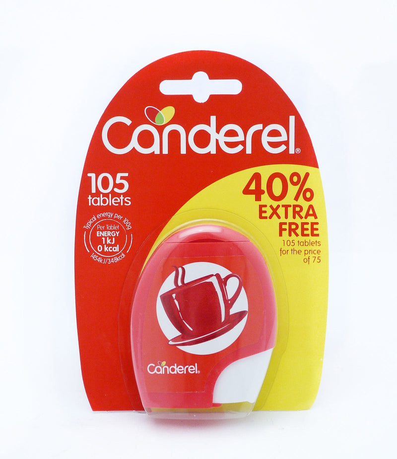 Canderel Low Calorie Sweetener 105 Tablets - GARDEN & PET SUPPLIES