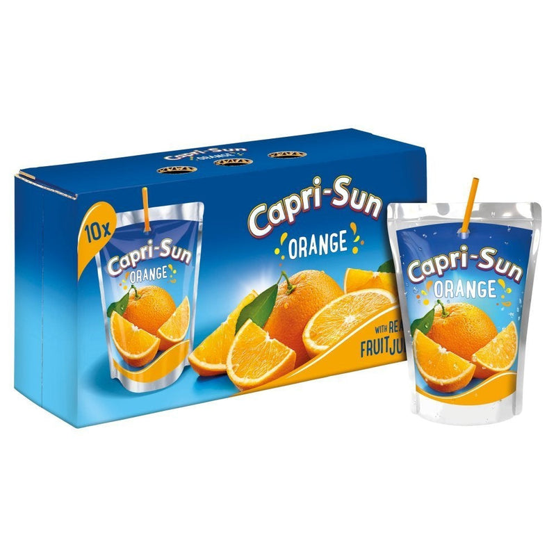 Capri-Sun Orange Juice Drinks, Pouches 10 x 200ml - GARDEN & PET SUPPLIES