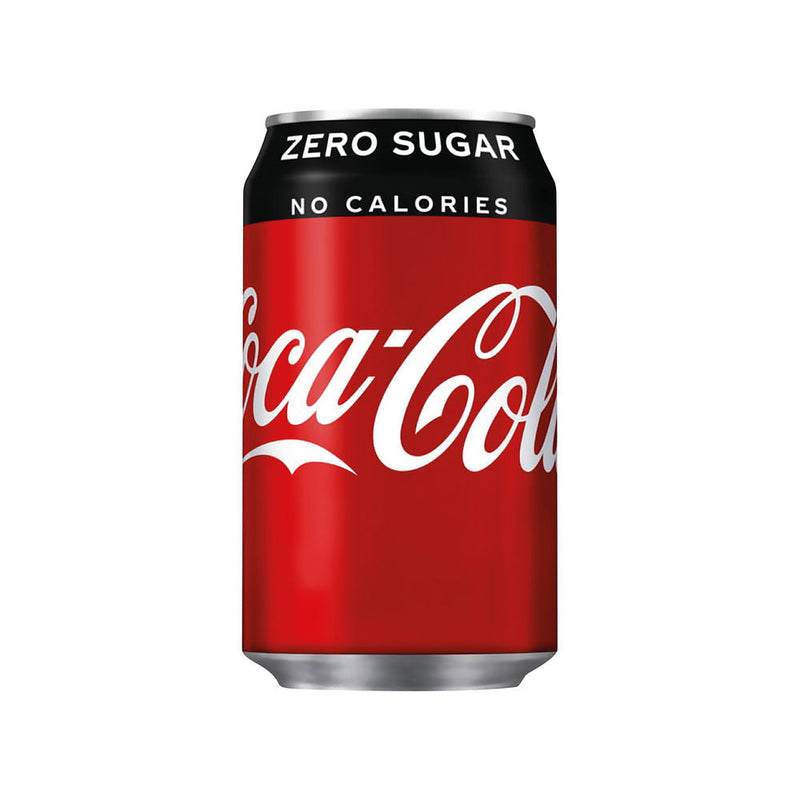 Coke Zero Soft Drink 330ml (Pack of 24) - GARDEN & PET SUPPLIES