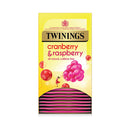 Twinings Cranberry & Raspberry {Individually Wrapped} Tea 20's