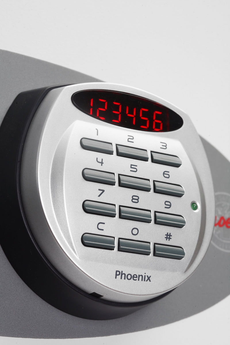 Phoenix Datacare Size 1 Data Safe Electronic Lock White DS2001E - GARDEN & PET SUPPLIES