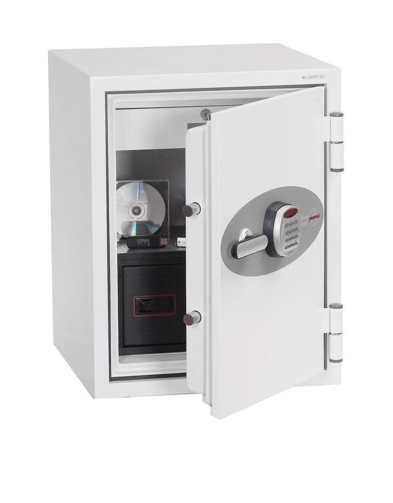 Phoenix Datacombi Size 1 Data Safe Electronic Lock White DS2501E - GARDEN & PET SUPPLIES