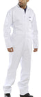 White Pre-Shrunk Boiler Suit  {All Sizes} - GARDEN & PET SUPPLIES