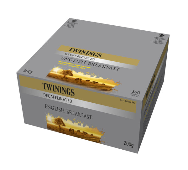 Twinings English Breakfast Decaf String & Tagged 100's - GARDEN & PET SUPPLIES