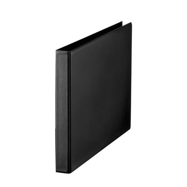 Esselte Standard Ring Binder Polypropylene 4 D-Ring A3 25mm Rings Landscape Black 68737 - GARDEN & PET SUPPLIES