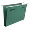 Leitz Ultimate Clenched Bar Foolscap Suspension File Card 30mm Green (Pack 50) 17450055 - GARDEN & PET SUPPLIES