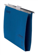 Leitz Ultimate Clenched Bar Foolscap Suspension File Card 30mm Blue (Pack 50) 17450035 - GARDEN & PET SUPPLIES