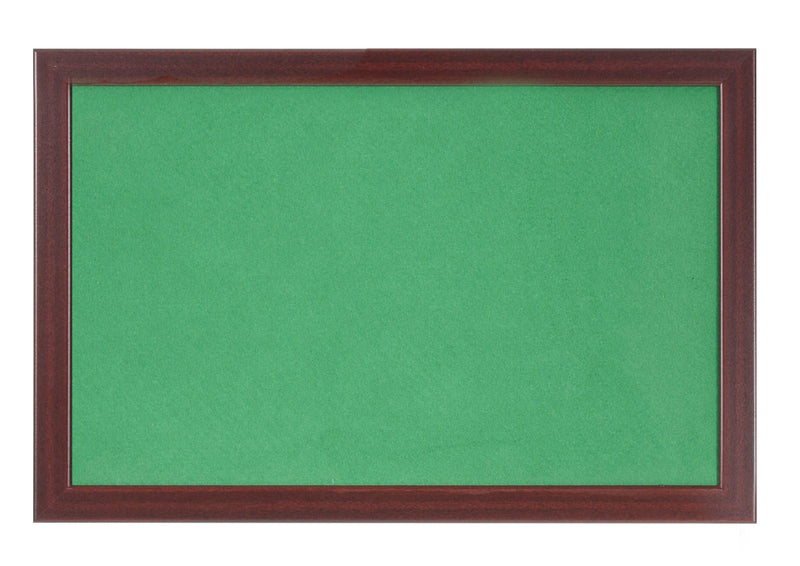 Bi-Office Earth-It Green Felt Noticeboard Cherry Wood Frame 1800x1200mm - FB8544653 - GARDEN & PET SUPPLIES