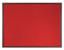 Bi-Office Earth-It Red Felt Noticeboard Cherry Wood Frame 1800x1200mm - FB8546653 - GARDEN & PET SUPPLIES