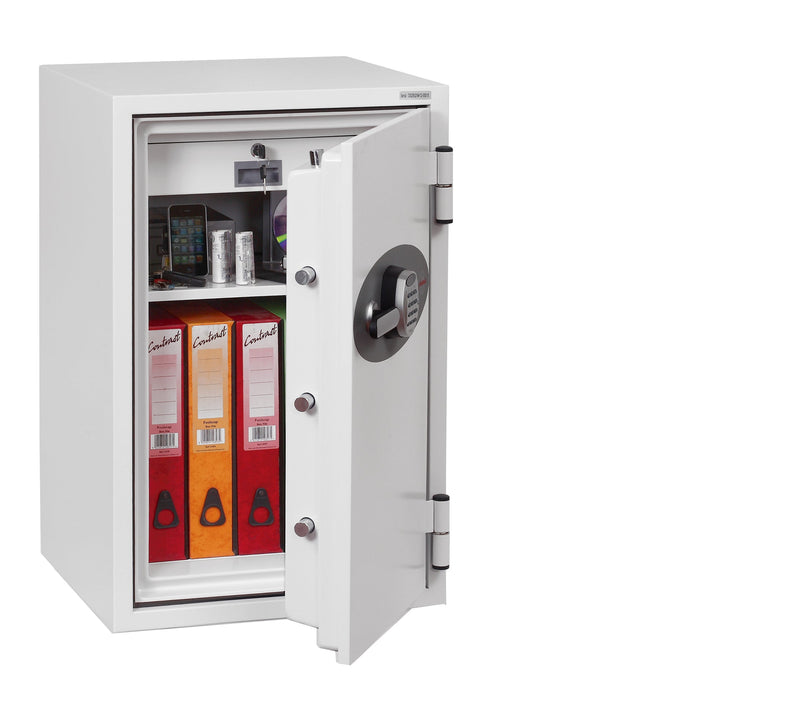 Phoenix Fire Fighter Size 2 Fire Safe Electronic Lock White FS0442E - GARDEN & PET SUPPLIES