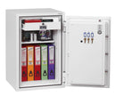 Phoenix Fire Fighter Size 2 Fire Safe Electronic Lock White FS0442E - GARDEN & PET SUPPLIES