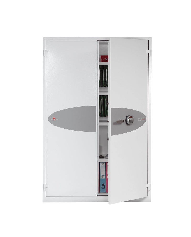 Phoenix Fire Ranger Size 4 Fire Safe Electronic Lock White FS1514E - GARDEN & PET SUPPLIES