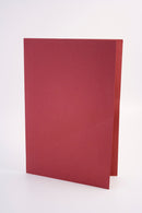 Guildhall Square Cut Folder Manilla Foolscap 250gsm Red (Pack 100) - FS250-REDZ - GARDEN & PET SUPPLIES