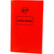 Silvine Cash Book 159x99mm 72 Pages Red (Pack 24) - 042C - GARDEN & PET SUPPLIES