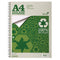 Silvine A4 Wirebound Card Cover Notebook Recycled 104 Pages Green (Pack 12) - TWRE80 - GARDEN & PET SUPPLIES