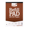 Silvine A4 Refill Pad Ruled 160 Pages Brown (Pack 6) - A4RPF - GARDEN & PET SUPPLIES